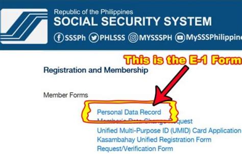 sss mdr|How to Request Records on SSS Website Online (E1 / E4 / RS1 .